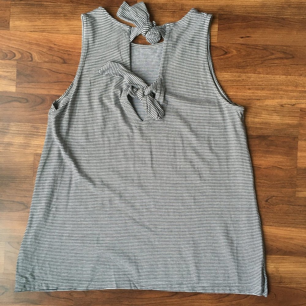 Loft Striped Tank Top Size Small